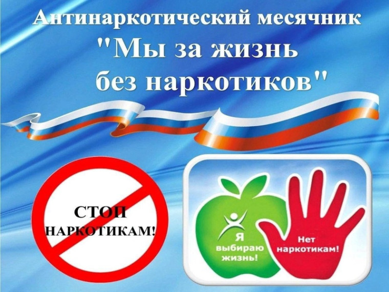 Месячник антинаркотической направленности.